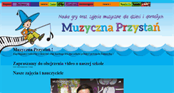 Desktop Screenshot of muzycznaprzystan.com