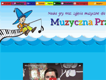 Tablet Screenshot of muzycznaprzystan.com